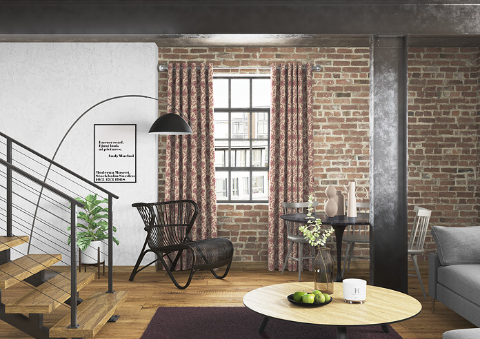 Carlina, Garnet - Made to Measure Curtains - Image 5